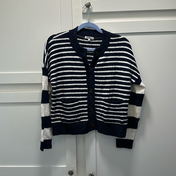 Madewell Sweaters - Madewell striped cardigan